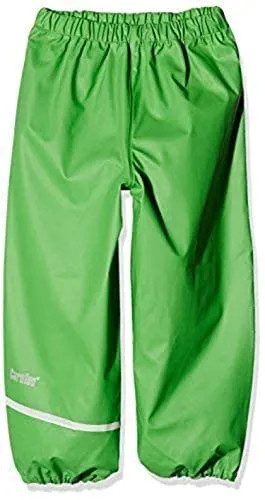 CareTec Jungen Rain Pants - Pu W/O Fleece Regenhose, Green (974), 122 EU