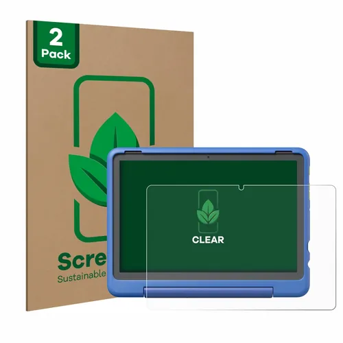 2x ScreenLeaf Displayschutzfolie für Amazon Fire HD 10 Kids Pro 2023 nachhaltig