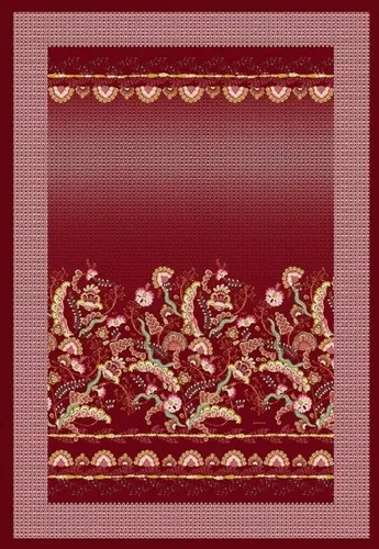 Bassetti Plaid Civita R1 135 x 190 cm in rot von Bassetti