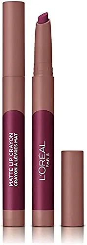 L'Oréal Paris Infallible Matte Lip Crayon Lippenstift, 107 Sizzling Sugar, 30 g