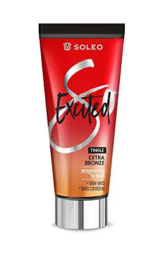 Soleo Excited Strong Tingle Sunbed Tanning Bronzer (150 ml) von Soleo
