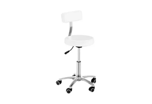 Physa Rollhocker höhenverstellbar - Haarschneider Hocker mit bequemen Sitz, 360° drehbar und bis 150 kg belastbar. Ideal für Büro, Salon oder Praxis, sorgt für optimale Mobilität und gesunde Körperhaltung.