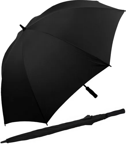 iX-brella Langregenschirm - Leichter Golf Fiberglas-Schirm XXL 130 cm, stabil und ideal für windige Tage