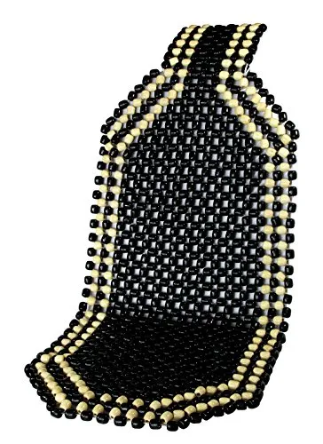 IWH 011140 Holzkugel - Sitzauflage Black, Schwarz | Universell passend |