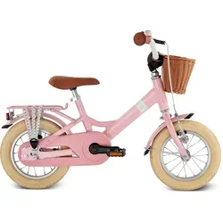 PUKY Youke 12'' Classic Alu Kinder Fahrrad Retro rosa