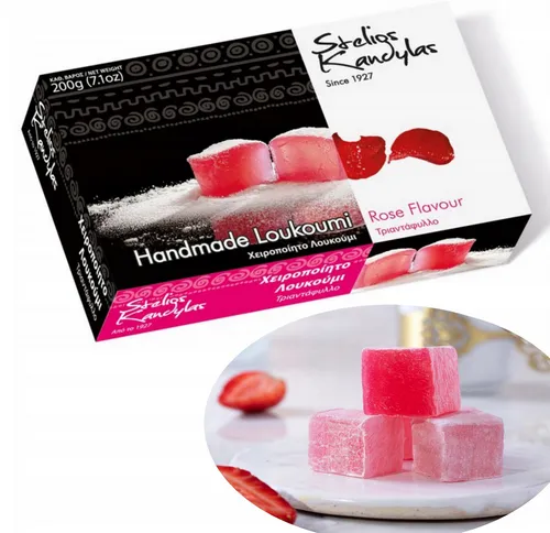 Loukoumi Gelee mit Rosengeschmack Kandylas 200g von Kandylas