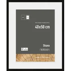 Bilderrahmen SKAVA BH 40x50 cm schwarz in schwarz von Nielsen