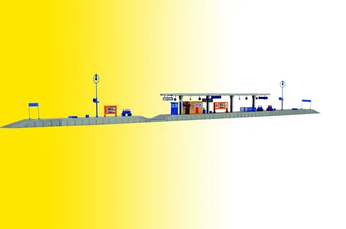 Kibri 37503 N Bahnsteig 