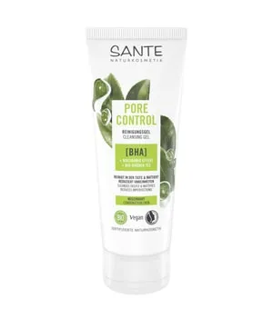Sante Pore Control Reinigungsgel mit BHA, Niacinamid Effekt & Bio-Grüner Tee Reinigungsgel 100 ml