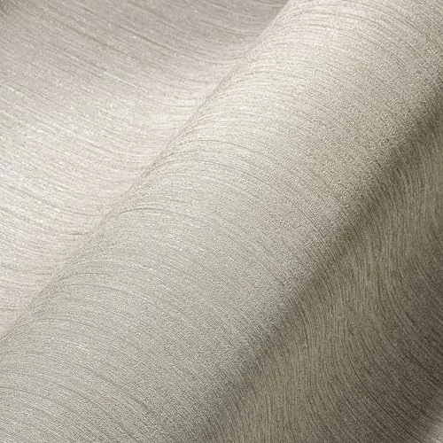 A.S. Création Livingwalls Unitapete The BOS Tapete einfarbig unifarben Vliestapete beige braun mit Glitzereffekt fein strukturiert 380991