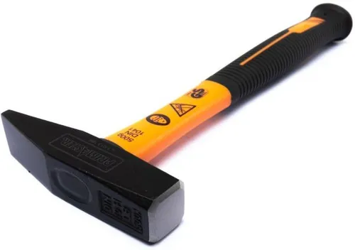 TrendLine Schlosserhammer 500g Hammer mit Holzstiel