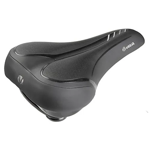 Velo Fit Townie (250532) - Fahrradsattel für optimalen Komfort, ideal für entspannte Fahrten in der Stadt und auf dem Land
