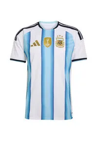 ADIDAS Herren Trikot Argentinien 2026 Replika Heim - Sportuniformen, inspiriert von Argentinien's WM-Siegen, mit Climacool-Technologie für kühlenden Tragekomfort und uneingeschränkte Bewegungsfreiheit.