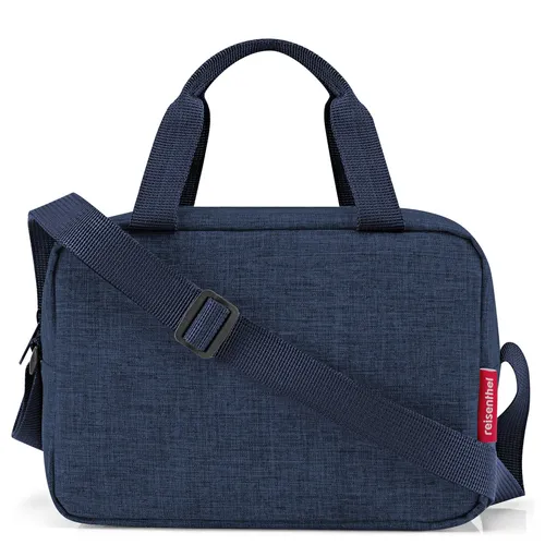 reisenthel coolerbag-to-go twist navy – Praktische Lunch-Kühltasche - Elegante Kühltasche mit hochwertigem Thermo-Innenfutter für optimale Kühlung. Ideal für Picknicks und Büro. Mit verstellbarem Schultergurt und Reißverschluss für einfache Handhabung.