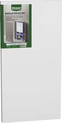 Ultrament Montageanker für Bauplatte – WC-Set 120 x 60 cm von Ultrament