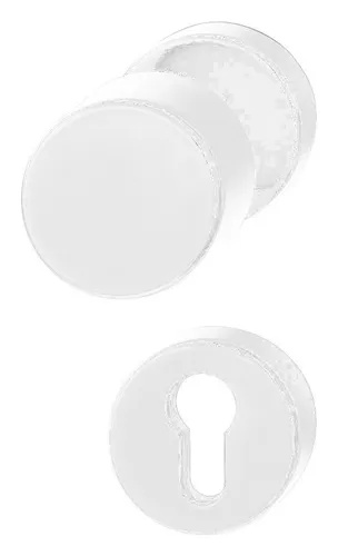 HOPPE Wechselgarnitur Baden K58/15/15S/138L PZ - Türbeschlag für Haustüren, mit stabiler HOPPE-Vollvierkantstift-Verbindung und verdeckter Verschraubung für maximale Sicherheit und Langlebigkeit.