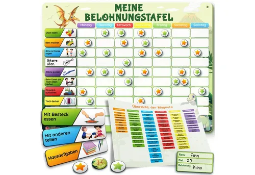 Likarto Lernspielzeug Belohnungstafel für Kinder von Likarto