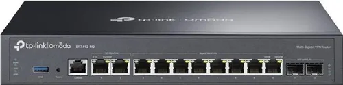 TP-LINK ER7412-M2 Omada Multi-Gigabit VPN Router - Router mit Multi-Gigabit-Geschwindigkeit und robustem VPN-Schutz, ideal für Unternehmen mit hohen Sicherheitsanforderungen und Datenverkehr.