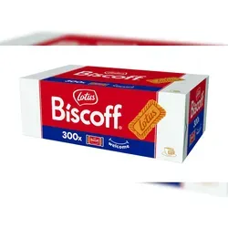 Lotus Karamellgebäck Biscoff Mit Welcome Design 300 Portionen x 6.25g (1.875 kg)