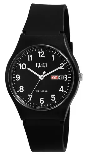 Q&Q Quarzuhr A212J006Y - Unisexuhr mit Silikonarmband in Hellblau - Armbanduhren mit 10 Bar Wasserdichtigkeit, ideal für Schwimmen und Schnorcheln. Präzises Quarzuhrwerk und praktische Datumsanzeige machen diese Uhr zum perfekten Alltagsbegleiter.