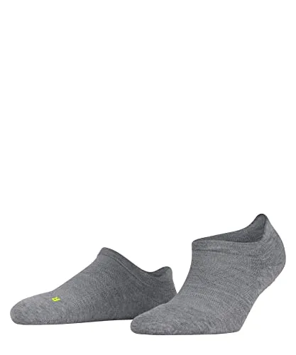 FALKE Damen Stoppersocken Cool Kick W Hp weich atmungsaktiv schnelltrocknend rutschhemmende Noppen 1 Paar, Grau Light Grey Melange 3775, 35/36 EU