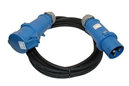 CEE Camping Caravan Verlängerung 32A 10m - H07RN-F 3G2,5 MENNEKES - Elektrische Kabel & Leitungen, spritzwassergeschützt und ideal für den Einsatz beim Camping oder in der Freizeit.