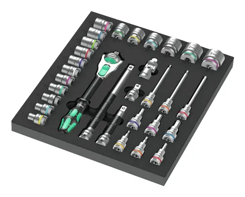 Wera 9722 Schaumstoffeinlage 8000 C Zyklop 1/2