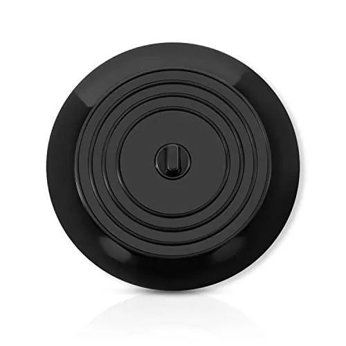 CZ Store Silikon-Abflussstopfen 15 cm - Flexibel & wasserdicht für Küchenspülen und Badewannen - Zubehör für Küchenspülen, wasserdicht und flexibel, passt sich jedem Siphon an und spart Wasser. Ideal für Küche und Bad, erhältlich in stilvollen Farben.