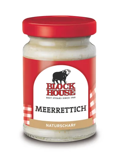 Produktbild GOURVITA DE BLOCK HOUSE Meerrettich naturscharf, 90g 3974