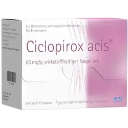 Produktbild Ciclopirox acis 80mg g
