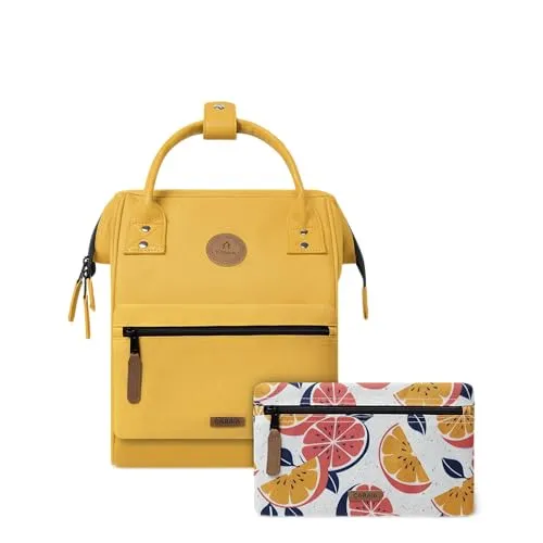 CABAIA Rucksack Essentials Backpack (Set, 3-tlg) - Rucksacktaschen mit süßem Design, inklusive austauschbarer Utensilientasche für individuelle Anpassung und höchsten Tragekomfort dank gepolsterter Schultergurte.