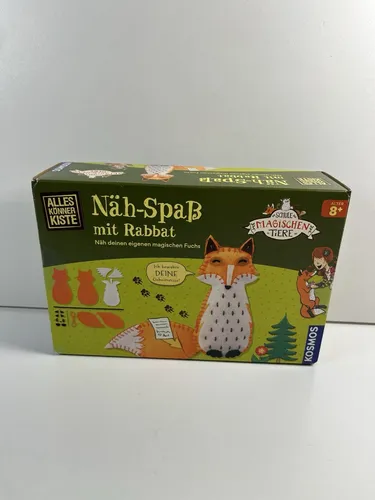 Die Schule der magischen Tiere - Nähspaß mit Rabbat - Bastelbuch für kreative Schulkinder ab 8 Jahren. Entdecke spannende Nähprojekte und fördere deine Bastelfähigkeiten!