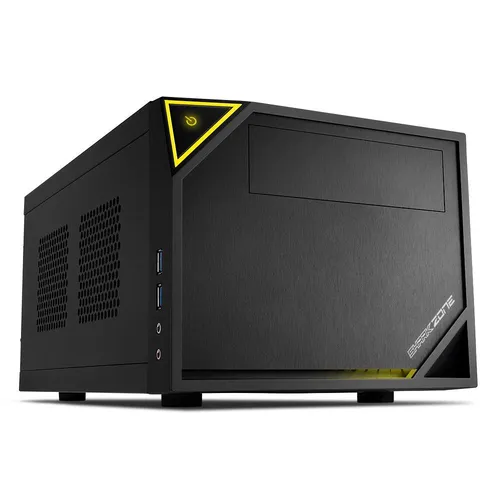 Sharkoon Shark Zone C10 PC-Gehäuse - Kompaktes Mini-ITX Design mit USB 3.0 und umfangreichem Zubehör für optimale Performance