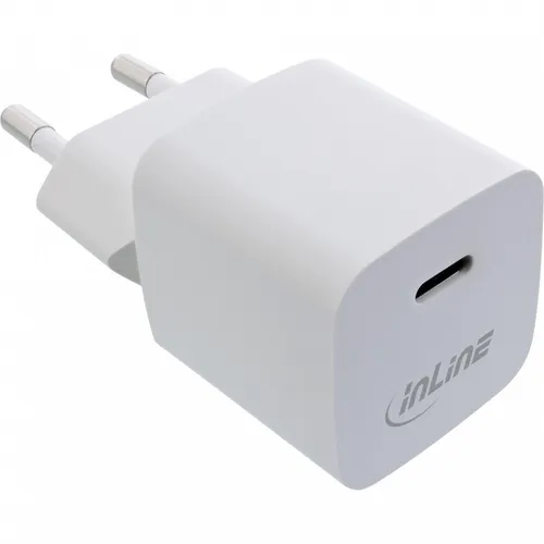 InLine® USB-C™ GaN Ladegerät, Power Delivery 3.0, PPS, 33 W, weiß