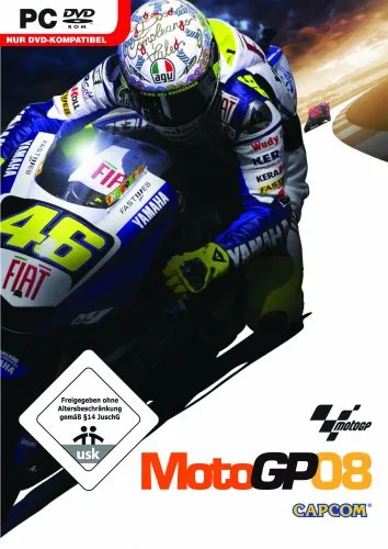 Moto GP 08 - Ultimatives Rennspiel für Adrenalinjunkies - Rennspiele, erlebe packende Motorradrennen und meistere die anspruchsvollsten Strecken der Welt!