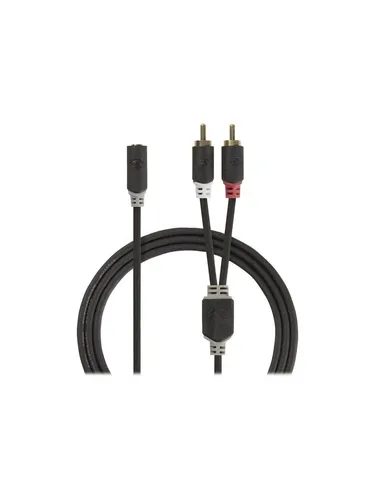 Nedis audio cable - 20 cm