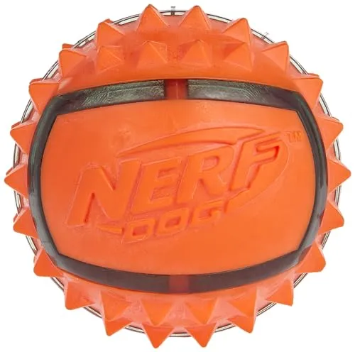 Nerf Dog Tierball Hundespielzeug TPR Spike Ball blau/orange