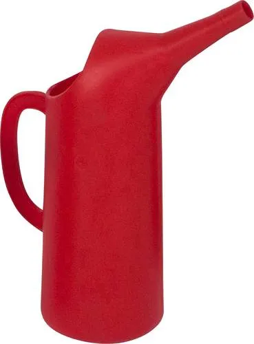 Hünersdorff Ölkanne 933800 aus Kunststoff, 3 Liter, starrer Ausguss, mit Skala