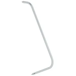 Günzburger Steigtechnik MUNK 50109 Handlauf - Handlauf für Podestleitern 4 - 6-stufig, flexibel montierbar rechts oder links, sorgt für zusätzliche Sicherheit beim Aufstieg.