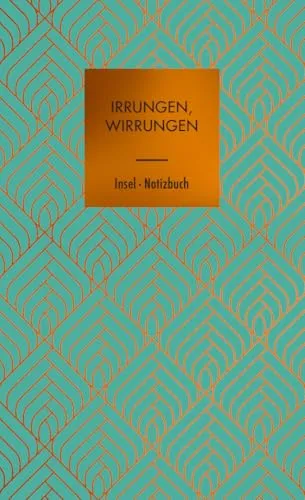Notizbuch »Irrungen, Wirrungen«: Softcover, C6, Blanko, 160 Seiten