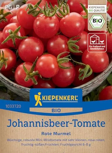 Kiepenkerl Johannisbeer-Tomatensamen Rote Murmel 1033720 – BIO