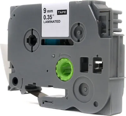 JetWorld Schwarz auf Blau Klebeband Brother Ersatz 9mm x 8m TZE-FX521 (TZE521, TZ521, TZ-521, AZE521, AZE-521)