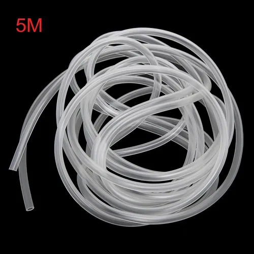 5M 4mm Aquarium Luftschlauch Luft Silikonschlauch Aquarium Luftpumpe Rohr