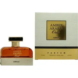 Amber Arabia Oud - EDP - 100ml - Unisex Duft mit edlen Noten von Agarholz (Oud), Safran und Moschus für einen einzigartigen und langanhaltenden Duft. Ideal für besondere Anlässe.