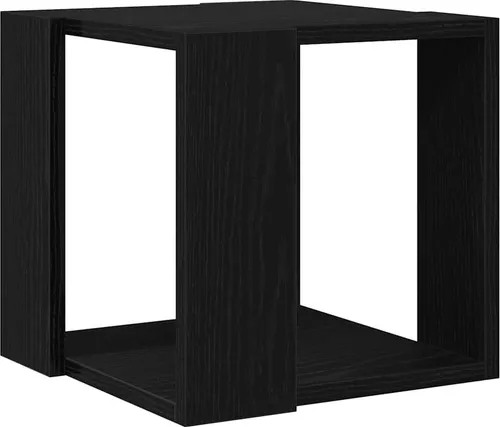vidaXL Couchtisch in Schwarze Eiche 32x32 cm