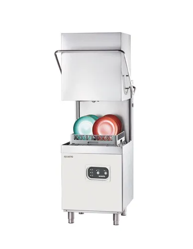 Haubenspülmaschine inkl. Klarspülmittel- und Reinigerdosierpumpe, 400V, 10,8 kW
