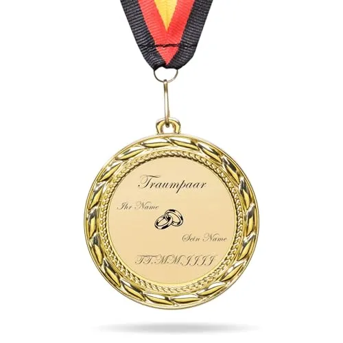 andSmile Medaille mit Gravur von andSmile