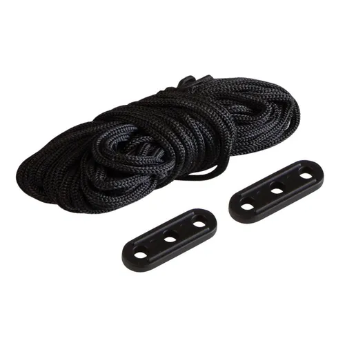 Windhager Befestigungsschnur variabel 6 x 2 m Schnüre + 12 Spanner schwarz