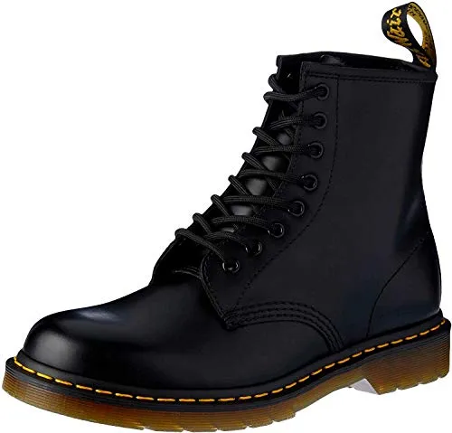 Dr. Martens Damenstiefel 1460 BLACK NAPPA - Wanderschuhe in Schwarz, Größe 48, mit einer beständigen Sohle gegen Öle und Fette – ideal für jedes Abenteuer!