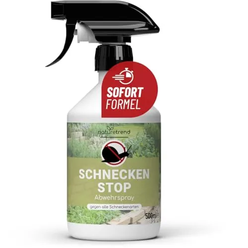 naturetrend Schnecken Stop Spray 500ml – Effektiver Schneckenschutz für Garten und Pflanzen